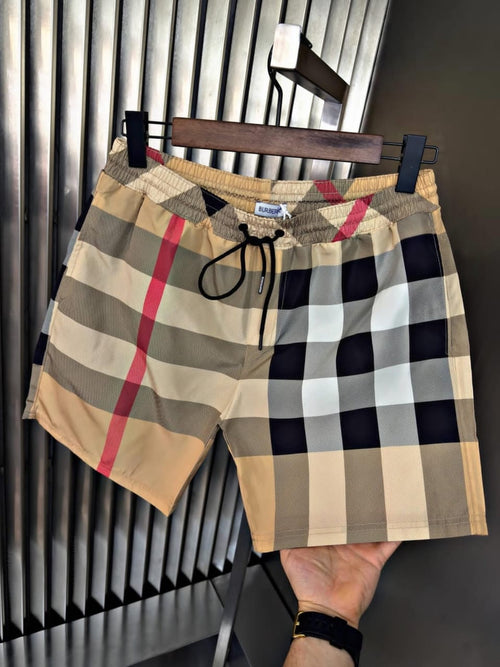 Burberry short de bain (Motif Check)